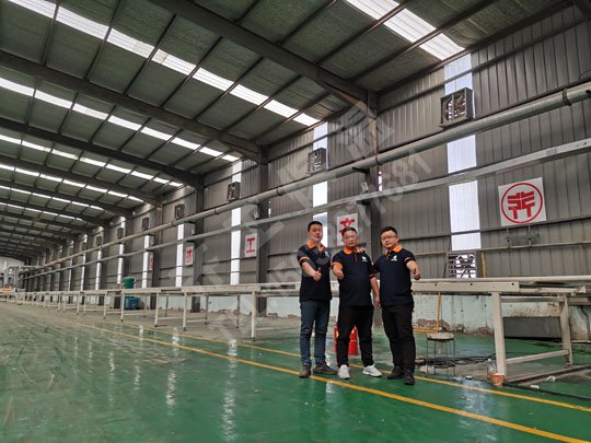 擠塑板生產車間